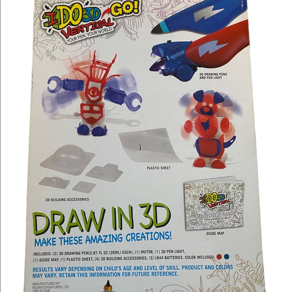 3D Artwork- Draw, Build, & Go! - Picture 2 of 5